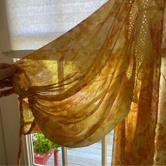 Free People Lost in Love Kimono Honey Combo - Picture 7 of 9